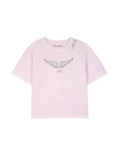 Zadig & Voltaire Tee Shirt In Pink