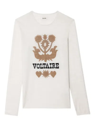 Zadig & Voltaire Teissa Floral-embellished Sweater