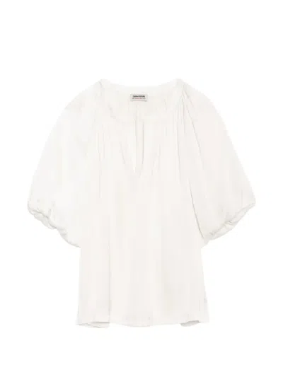 Zadig & Voltaire Teko Blouse In White