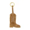 Zadig & Voltaire Zadig&voltaire Tex Keychain In Brown