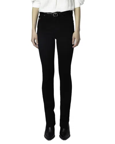 Zadig & Voltaire The Jett Bugs 2023 Skinny Full Jeans In Black