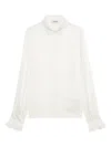 Zadig & Voltaire Thely Long-sleeve Shirt In Black