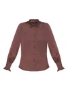 Zadig & Voltaire Thely Shirt In Brown