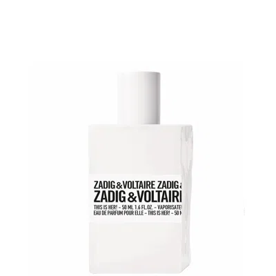 Zadig & Voltaire This Is Her! Eau De Parfum 50ml