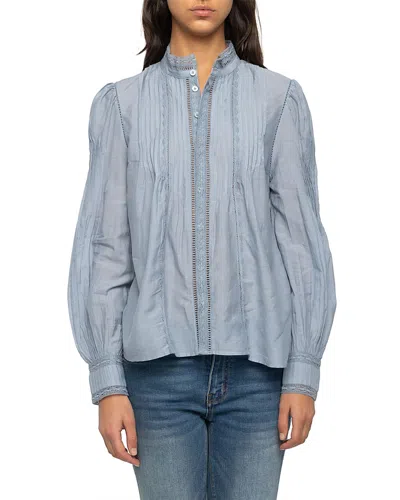 Zadig & Voltaire Timz Tomboy Shirt In Blue