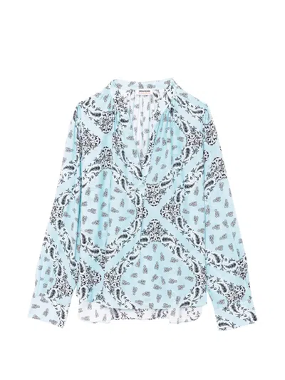 Zadig & Voltaire Tink Shirt In Blue