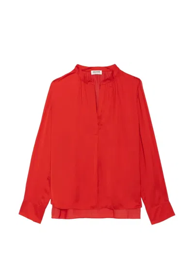 Zadig & Voltaire Tink Shirt In Red