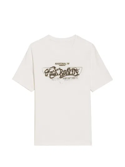 Zadig & Voltaire Toddy Graphic-print T-shirt In Burgundy