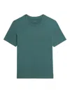 Zadig & Voltaire Tommy Back-print Cotton T-shirt In Green