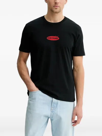 Zadig & Voltaire Tommy Logo-print Cotton T-shirt In Black