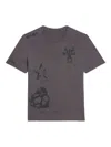 Zadig & Voltaire Tommy T-shirt In Brown
