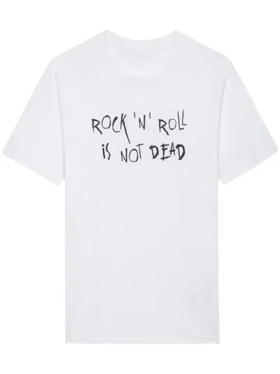 Zadig & Voltaire Tommy T-shirt In Weiss