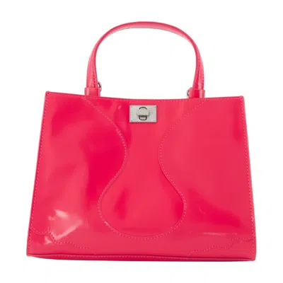 Zadig & Voltaire Jack Mini Patent Bag In Pink