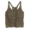 Zadig & Voltaire Tarysa Leopard Print Tank Top In Brown