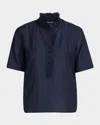 Zadig & Voltaire Topher Ruffle Blouse