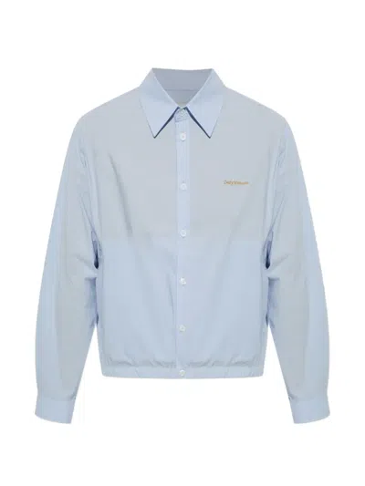 Zadig & Voltaire Toria Elasticated-hem Shirt In Blue
