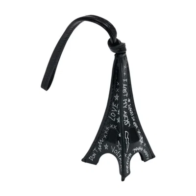 Zadig & Voltaire Zadig&voltaire Tower Keychain In Black