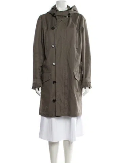 Pre-owned Zadig & Voltaire Trench Coat In Neutral