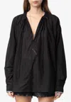 Zadig & Voltaire Troene Oversized Tomboy Blouse