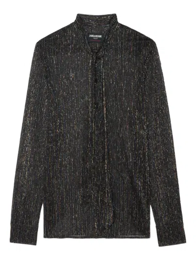Zadig & Voltaire Tulba Shirt In Black