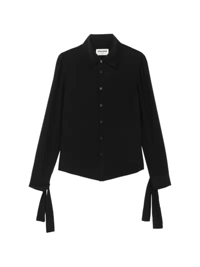 Zadig & Voltaire Turma Shirt In Black