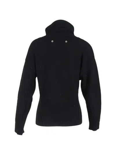 Pre-owned Zadig & Voltaire Turtleneck Wool Sweater In Black