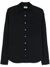 Zadig & Voltaire Tyrona Long-sleeve Shirt In Blue