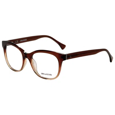 Zadig & Voltaire Unisex Opticals In Brown