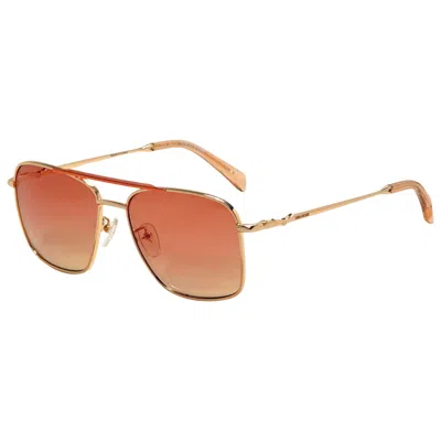 Zadig & Voltaire Unisex Sunglasses In Metallic