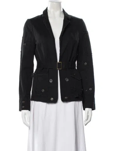 Pre-owned Zadig & Voltaire Utility Jacket In Black