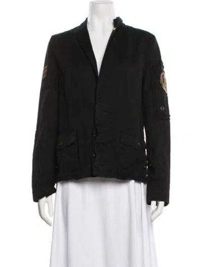 Pre-owned Zadig & Voltaire Utility Jacket In Black