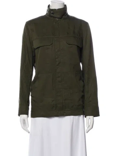Pre-owned Zadig & Voltaire Utility Jacket In Green