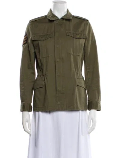 Pre-owned Zadig & Voltaire Utility Jacket In Green