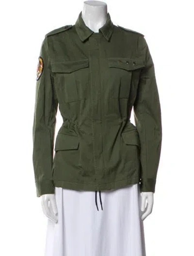 Pre-owned Zadig & Voltaire Utility Jacket In Green