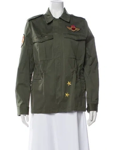 Pre-owned Zadig & Voltaire Utility Jacket In Green