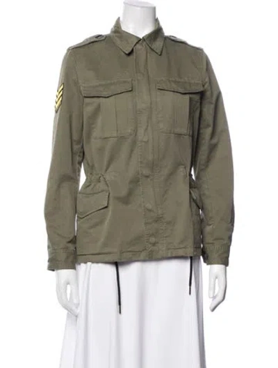 Pre-owned Zadig & Voltaire Utility Jacket In Green