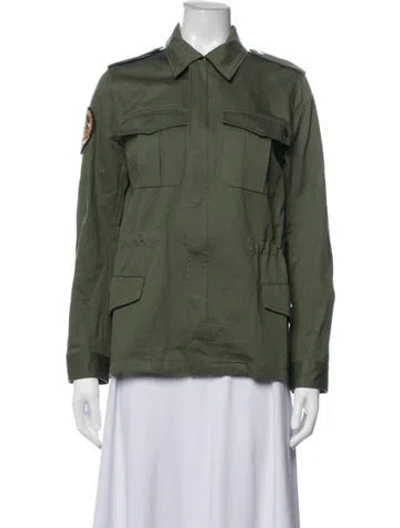Pre-owned Zadig & Voltaire Utility Jacket In Green