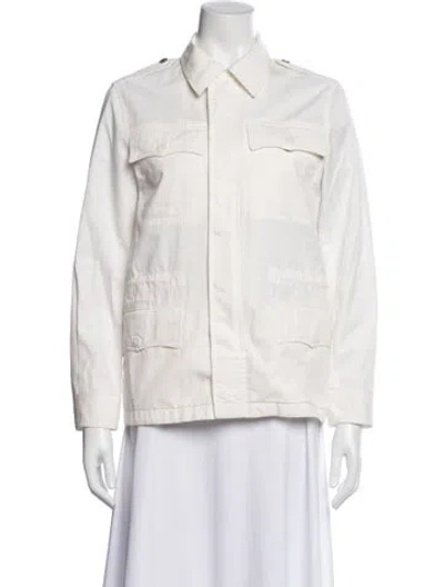 Pre-owned Zadig & Voltaire Utility Jacket In Neutral