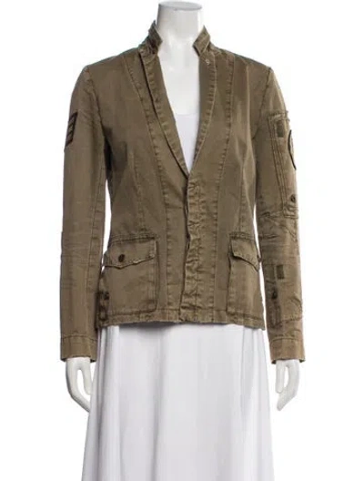 Pre-owned Zadig & Voltaire Utility Jacket In Neutrals