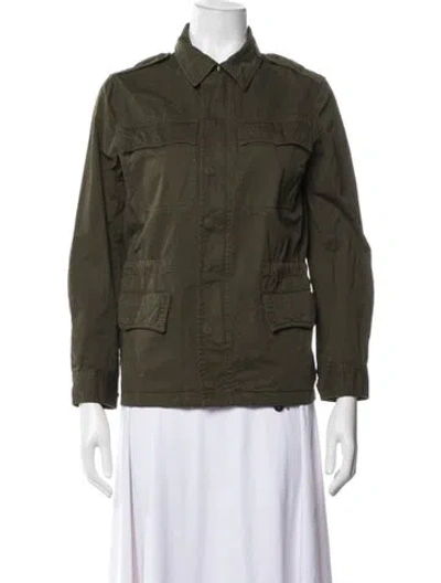 Pre-owned Zadig & Voltaire Utility Jacket W/ Tags In Green