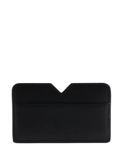 Zadig & Voltaire V-cut Multipass Card Holder In Black