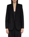 Zadig & Voltaire Valse Blazer In Black