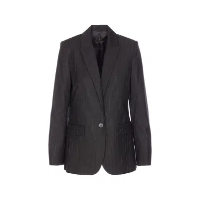 Zadig & Voltaire Valse Strass Jacket In Black