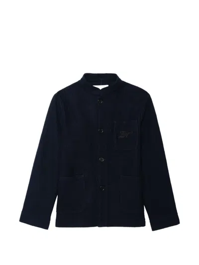 Zadig & Voltaire Venezia Wool Jacket In Blue