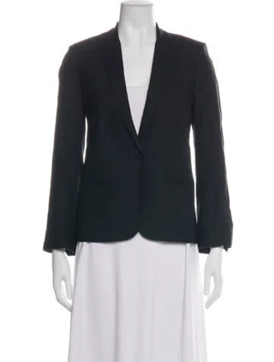 Pre-owned Zadig & Voltaire Virgin Wool Blazer In Green