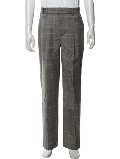 Pre-owned Zadig & Voltaire Virgin Wool Dress Pants In Grey
