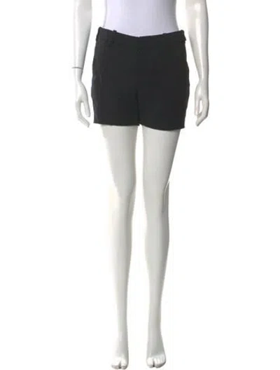 Pre-owned Zadig & Voltaire Virgin Wool Mini Shorts In Blue