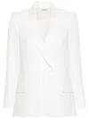 Zadig & Voltaire Visit Crystal-embellished Blazer In White