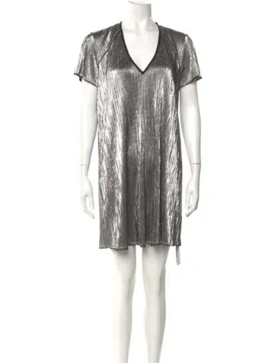 Pre-owned Zadig & Voltaire V-neck Mini Dress