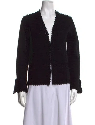 Pre-owned Zadig & Voltaire V-neck Sweater In Black